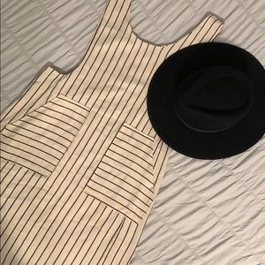 Pinstripe Jumped Dress